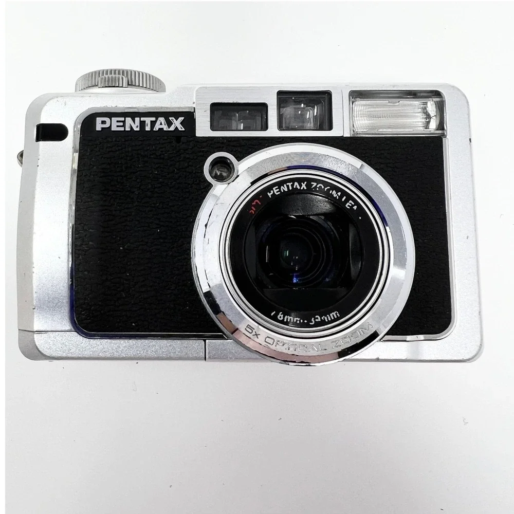 Pentax Optio 750Z 7MP CCD Digital Camera Tested Working READ AS-IS